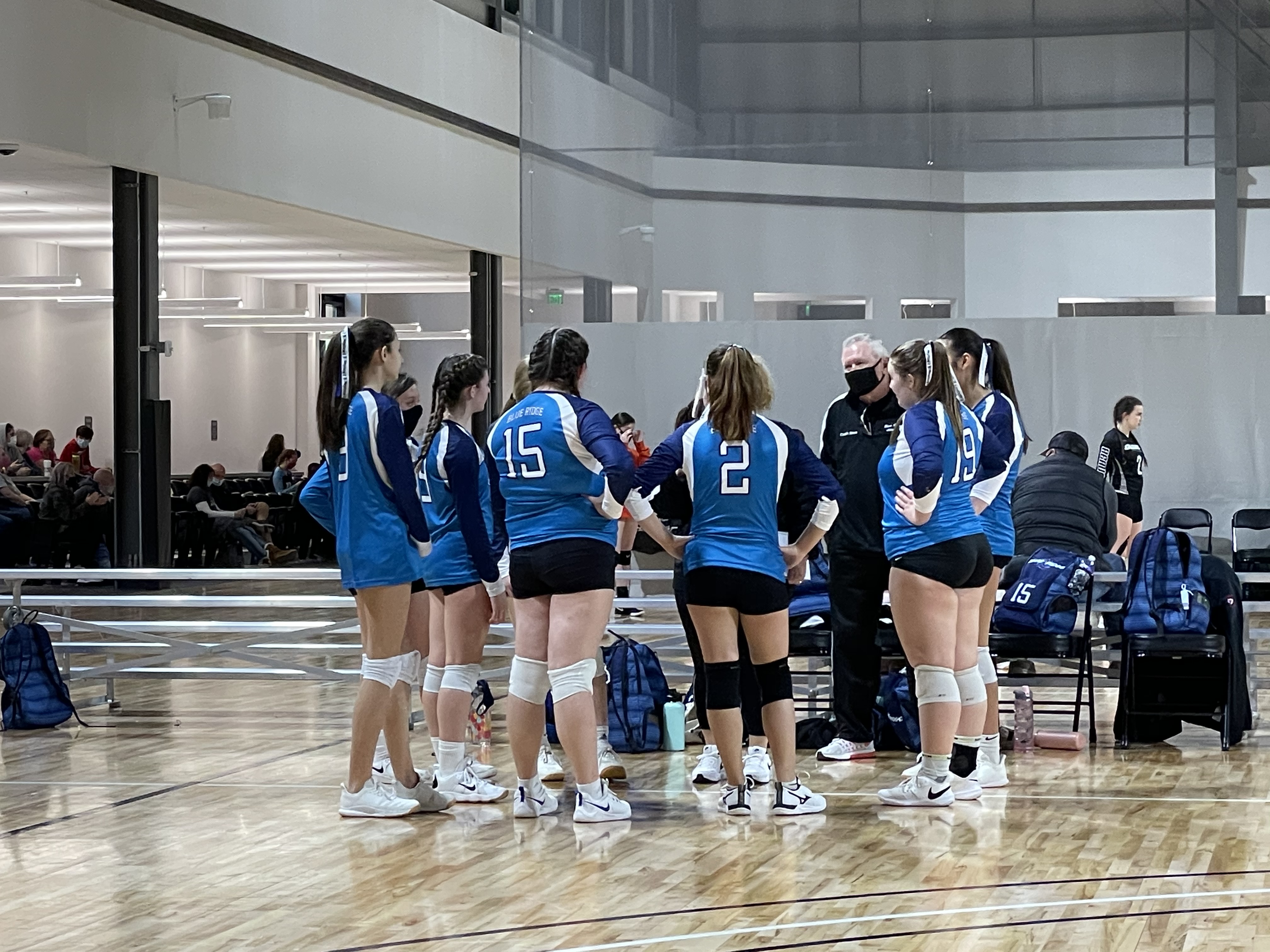 Blue Ridge Volleyball Club athletes